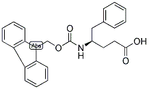 4-FMOC-(R)-AMINO-5-PHENYL PENTANOIC ACID 结构式