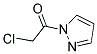 2-CHLORO-1-PYRAZOL-1-YL-ETHANONE 结构式