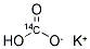 Potassium bicarbonate, [14C] 结构式