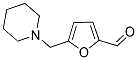 5-(PIPERIDIN-1-YLMETHYL)-2-FURALDEHYDE 结构式