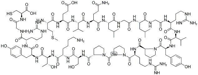 ANTI-ANDROGEN RECEPTOR NEUTRALIZING PEPTIDE 结构式