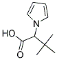 3,3-DIMETHYL-2-(1H-PYRROL-1-YL)BUTANOIC ACID 结构式