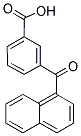 3-(1-NAPHTHOYL)BENZOIC ACID 结构式