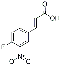 4-FLUORO-3-NITROCINNAMIC ACID 结构式