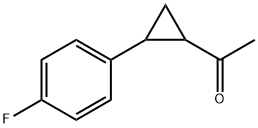 1-(2-(4-氟苯基)环丙基)乙烷-1-酮 结构式