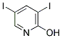 3,5-DIIODO-2-PYRIDINOL 结构式