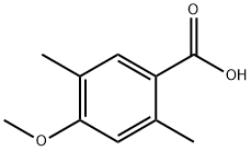 2,5-二甲基-4-甲氧基苯甲酸 结构式