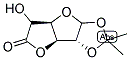 1,2-O-ISOPROPYLIDENE-6-GLUCUROLACTONE 结构式