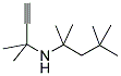 1,1-DIMETHYL-N-TERT-OCTYLPROPARGYLAMINE 结构式