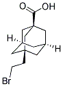3-(2-BROMOETHYL)-1-ADAMANTANECARBOXYLIC ACID 结构式