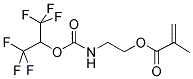 Hexafluoroisopropyl urethane of isocyanato ethyl methacrylate 结构式