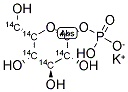 ALPHA-D-[U-14C]GLUCOSE 1-PHOSPHATE, POTASSIUM SALT 结构式