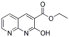 2-HYDROXY-[1,8]NAPHTHYRIDINE-3-CARBOXYLIC ACID ETHYL ESTER 结构式