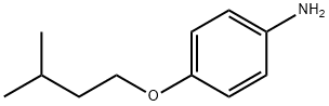 对-氨基苯酚异-戊醚 结构式