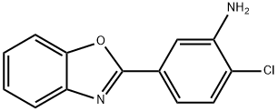 5-BENZOOXAZOL-2-YL-2-CHLORO-PHENYLAMINE 结构式