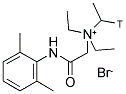 LIDOCAINE, N-ETHYL BROMIDE QUATERNARY SALT, [N-ETHYL-1-3H] 结构式