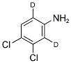 3,4-DICHLOROANILINE-2,6-D2 结构式