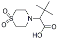2-(1,1-DIOXO-1LAMBDA6,4-THIAZINAN-4-YL)-3,3-DIMETHYLBUTANOIC ACID 结构式