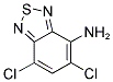 5,7-DICHLORO-2,1,3-BENZOTHIADIAZOL-4-AMINE 结构式