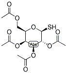 2,3,4,6-TETRA-O-ACETYL-1-THIO-BETA-D-GALACTOPYRANOSE 结构式