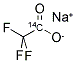 TRIFLUOROACETIC ACID SODIUM SALT, [1-14C] 结构式