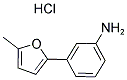 3-(5-METHYL-FURAN-2-YL)-PHENYLAMINEHYDROCHLORIDE 结构式