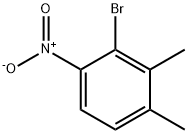 2-溴-3,4-二甲基-1-硝基苯 结构式