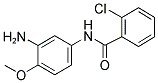 3-Amino-4-methoxy-2'-chlorobenzanilide 结构式