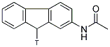 2-ACETYLAMINOFLUORENE, [9-3H(N)]- 结构式