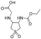 (4-ETHOXYCARBONYLAMINO-1,1-DIOXO-TETRAHYDRO-1LAMBDA6-THIOPHEN-3-YLAMINO)-ACETIC ACID 结构式
