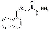 2-(NAPHTH-1-YLMETHYLTHIO)ACETHYDRAZIDE 结构式