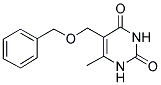 5-(BENZYLOXYMETHYL)-6-METHYLURACIL 结构式