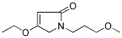 4-ETHOXY-1-(3-METHOXYPROPYL)-1,5-DIHYDRO-2H-PYRROL-2-ONE 结构式