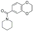 1-(1,4-Benzodioxan-6-ylcarbonyl)piperidine 结构式