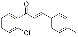 1-(2-CHLOROPHENYL)-3-(4-METHYLPHENYL)PROP-2-EN-1-ONE 结构式