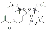 3-METHACRYLOXYPROPYLTRIS(PENTAMETHYLDISILOXY)-SILANE 结构式