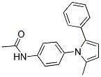 N-[4-(2-METHYL-5-PHENYL-1H-PYRROL-1-YL)PHENYL]ACETAMIDE 结构式