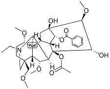 3-DEOXYACONITINE 结构式