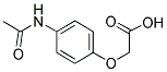 [4-(ACETYLAMINO)PHENOXY]ACETIC ACID 结构式