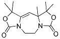 1,1,10,10,10a-Pentamethyl-5,6,10,10a-tetrahydro-1H-di[1,3]oxazolo[3,4-d:4,3-g][1,4]diazepine-3,8-dione 结构式