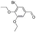 3-BROMO-4,5-DIETHOXY-BENZALDEHYDE 结构式