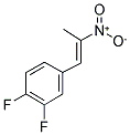 1-(3,4-DIFLUOROPHENYL)-2-NITROPROPENE 结构式