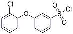 [3-(2-CHLOROPHENOXY)PHENYL]SULFONYL CHLORIDE 结构式