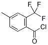 4-METHYL-2-(TRIFLUOROMETHYL)BENZOYL CHLORIDE 结构式
