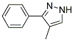 4-METHYL-3-PHENYL-1H-PYRAZOLE 结构式