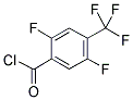 2,5-Difluoro-4-(trifluoromethyl)benzoyl chloride 结构式