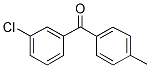 3-CHLORO-4'-METHYLBENZOPHENONE 结构式