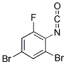 2,4-DIBROMO-6-FLUOROPHENYL ISOCYANATE 结构式