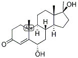 4-ANDROSTENE-17-ALPHA-METHYL-6-ALPHA, 17-BETA-DIOL-3-ONE 结构式