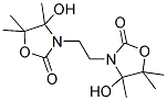 4-HYDROXY-3-[2-(4-HYDROXY-4,5,5-TRIMETHYL-2-OXO-1,3-OXAZOLIDIN-3-YL)ETHYL]-4,5,5-TRIMETHYL-1,3-OXAZOLIDIN-2-ONE 结构式